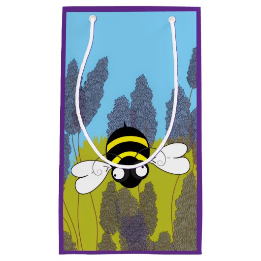 Small Lavender Gift Bag スモールペーパーバッグ (正面)