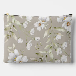 Small Magnolia Print Cosmetic Bag アクセサリーポーチ