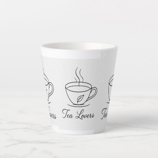 Small Mug for Big Tea Moods カフェラテマグ (正面)