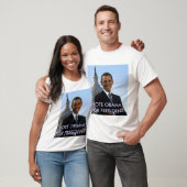 small_obama_image、大統領のための投票オバマ tシャツ (ユニセックス)