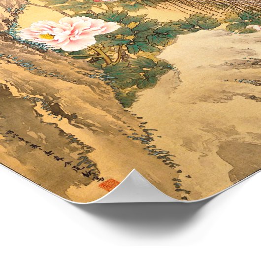 Small poster Japanese Art Motif ポスター (角)