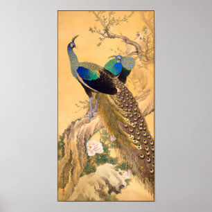Small poster Japanese Art Motif ポスター