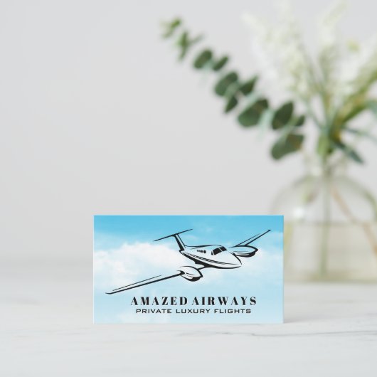 Small Private飛行機in the Sky 名刺 (スタンド正面)