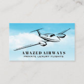 Small Private飛行機in the Sky 名刺 (正面)