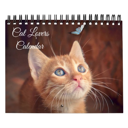 Small Size Cat Lovers Calendar カレンダー (カバー)