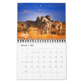 Small Size Exotic Animals Calendar カレンダー (2月 2027)