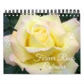 Small Size Forever Roses Calendar カレンダー (カバー)