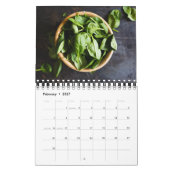 Small Size Herbs & Spices Calendar カレンダー (2月 2027)