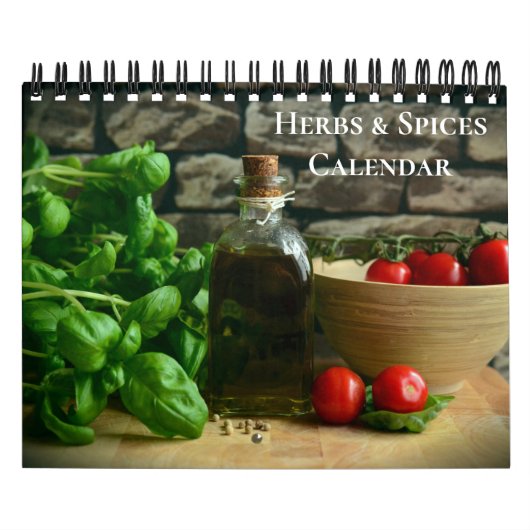 Small Size Herbs & Spices Calendar カレンダー (カバー)