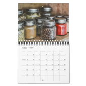 Small Size Herbs & Spices Calendar カレンダー (3月 2026)
