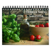 Small Size Herbs & Spices Calendar カレンダー (カバー)