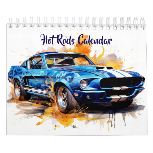 Small Size Hot Rods Calendar カレンダー (カバー)