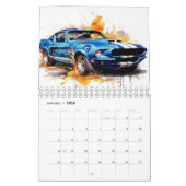 Small Size Hot Rods Calendar カレンダー (1月 2026)