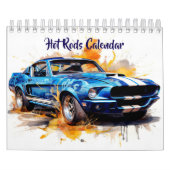 Small Size Hot Rods Calendar カレンダー (カバー)