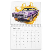 Small Size Hot Rods Calendar カレンダー (3月 2026)