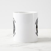 Small Size Personalized Text Pool 8 Ball Custom ジャンボコーヒーマグカップ (正面)