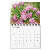 Small Size Tulips Calendar カレンダー (3月 2026)