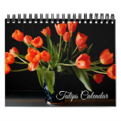 Small Size Tulips Calendar カレンダー (カバー)