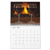 Small Size Wine Lovers Calendar カレンダー (3月 2026)
