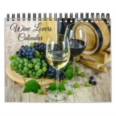 Small Size Wine Lovers Calendar カレンダー (カバー)
