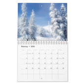 Small Size Winter Paradise Calendar カレンダー (2月 2026)