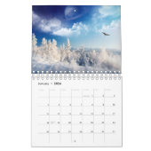 Small Size Winter Paradise Calendar カレンダー (1月 2026)