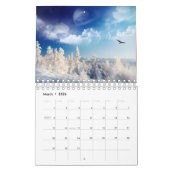 Small Size Winter Paradise Calendar カレンダー (3月 2026)