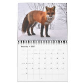 Small Size Yellowstone Calendar-Wildlife Calendar カレンダー (2月 2027)