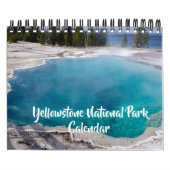 Small Size Yellowstone Park Calendar カレンダー (カバー)