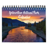 Small Size Yellowstone Park Calendar カレンダー (カバー)