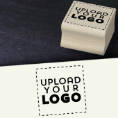 Small Square Business Logo Custom Rubber Stamp ラバースタンプ