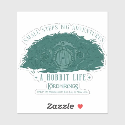 Small Steps, Big Adventures - A Hobbit Life シール (シート)