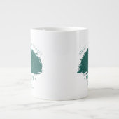 Small Steps, Big Adventures - A Hobbit Life ジャンボコーヒーマグカップ (正面)