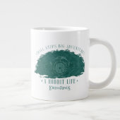 Small Steps, Big Adventures - A Hobbit Life ジャンボコーヒーマグカップ (右)