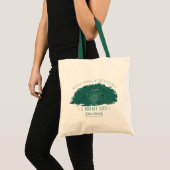 Small Steps, Big Adventures - A Hobbit Life トートバッグ (正面(商品))