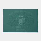 Small Steps, Big Adventures - A Hobbit Life ドアマット (正面)