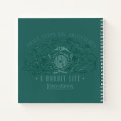Small Steps, Big Adventures - A Hobbit Life ノートブック (裏面)