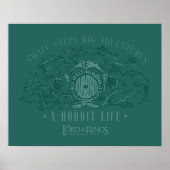Small Steps, Big Adventures - A Hobbit Life ポスター (正面)