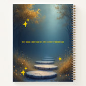 Small Steps, Big Dreams – Inspirational Notebook ノートブック (裏面)