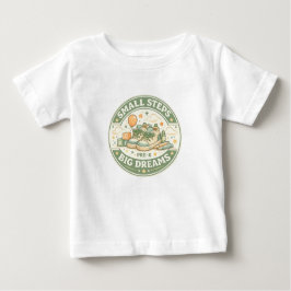 Small Steps Big Dreams Pre-K ベビーTシャツ
