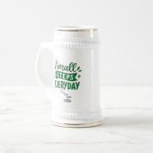 Small Steps Everyday Inspirational Mug ビールジョッキ (正面左)