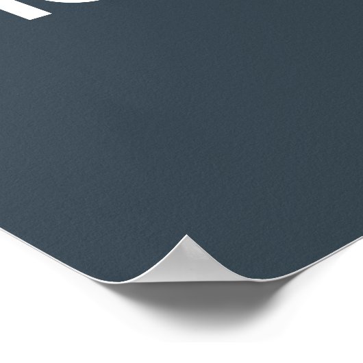 Small Steps Lead To Big Change Charcoal ポスター (角)