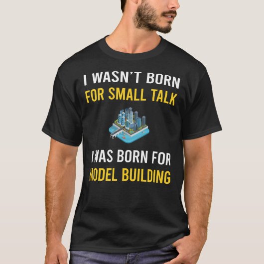 Small Talkモデル建物 Tシャツ (正面)
