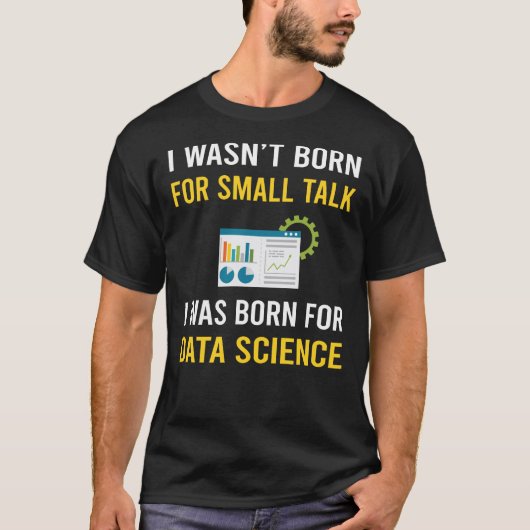 Small Talk Data Science Tシャツ (正面)