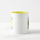 Small Text YELLOW Combo 11oz カスタムテニスマグ マグカップ (中央)