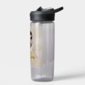 Small things Inspirational Quote Chickadee Bird ウォーターボトル (左面)