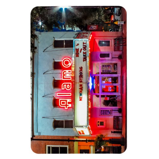 SMALL TOWN ALAMOフレキシブルフォトマグネット マグネット (縦)