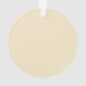 Small Town Christmas Country Farmer Family Retro  オーナメント (裏面)