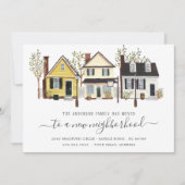 Small Town Neighborhood | Moving Announcement 招待状 (正面)