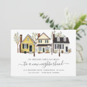 Small Town Neighborhood | Moving Announcement 招待状 (スタンド正面)